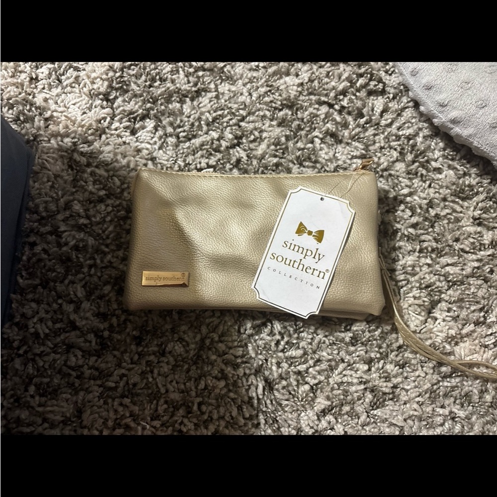 Simply Southern Gold Clutch